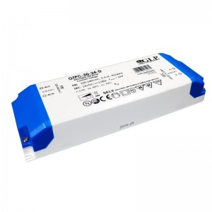 Fuente de alimentación de tensión constante regulable Triac LED de 50W 24V