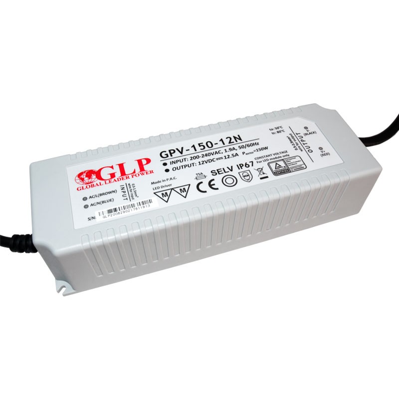 Fuente de alimentación LED de 150W  12V - GLP