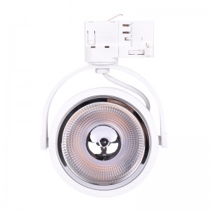 Foco Led de carril blanco trifásico AR111 GU10