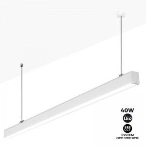 Lámpara Lineal LED 40W 120cm CCT 3200lm