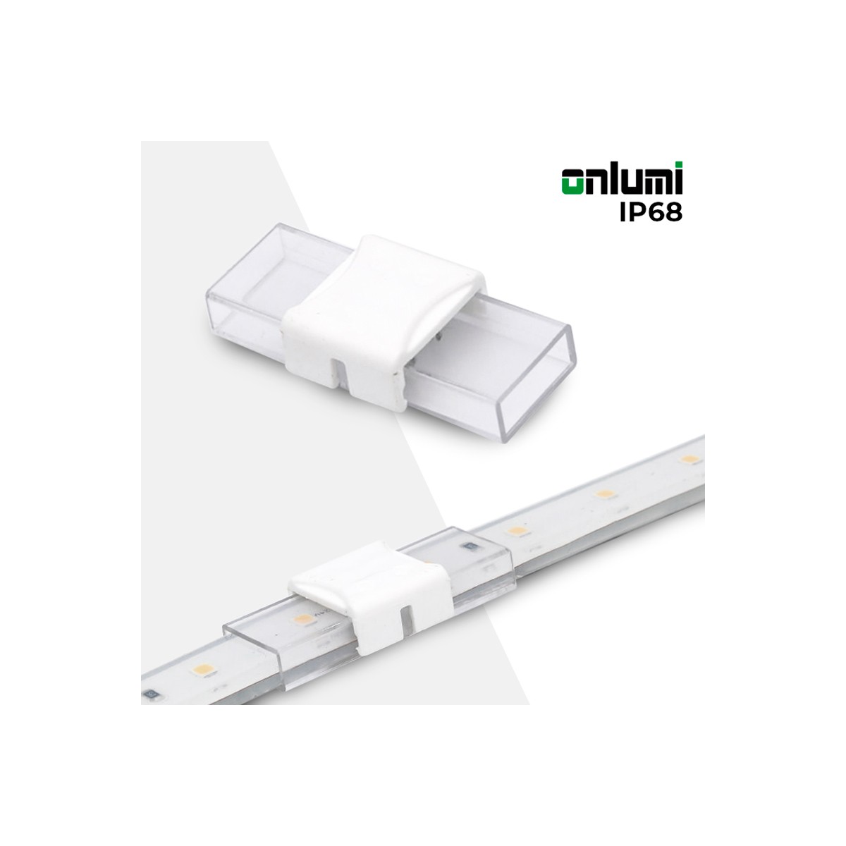 Conector Tira Estanco LED 10mm IP68