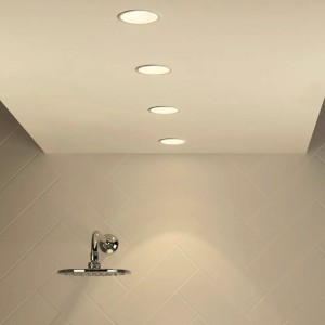 Downlight LED estanco empotrable - IP65 - 15W - Corte Ø 145-160mm