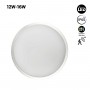 Plafón LED circular con sensor- Potencia ajustable 12W-16W  - IP65 - CCT - Ø30cm