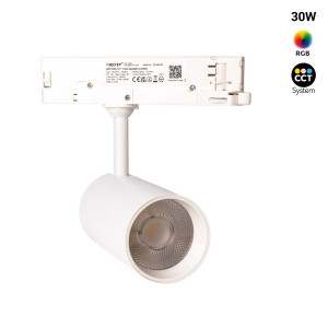 Trójfazowy reflektor LED RGB + CCT - 30W - Mi Light