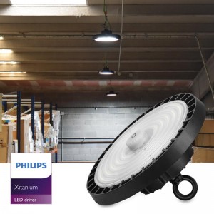 Campana con driver Philips y regulación DALI dimmable 200W IP65