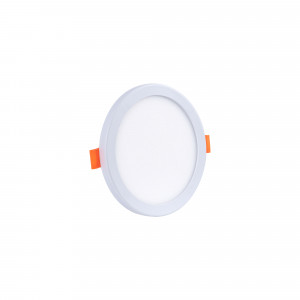 Downlight LED circular empotrable 8W - Diámetro de corte ajustable: Ø 50-90mm