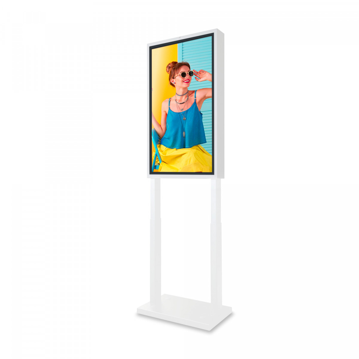 43" FULL HD LCD Wyświetlacz reklamowy w witrynie sklepowej - Android - Indoor