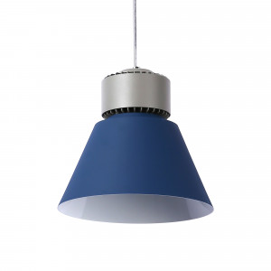 Campana LED comercial 36W - 4300K - CRI95 - Driver KeGu - Color azul