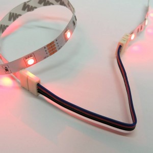 Conector para tiras RGB con cable