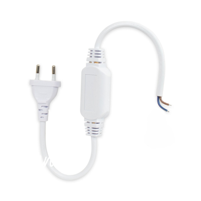 Cable rectificador corriente para tira LED COB 220V AC - IP67