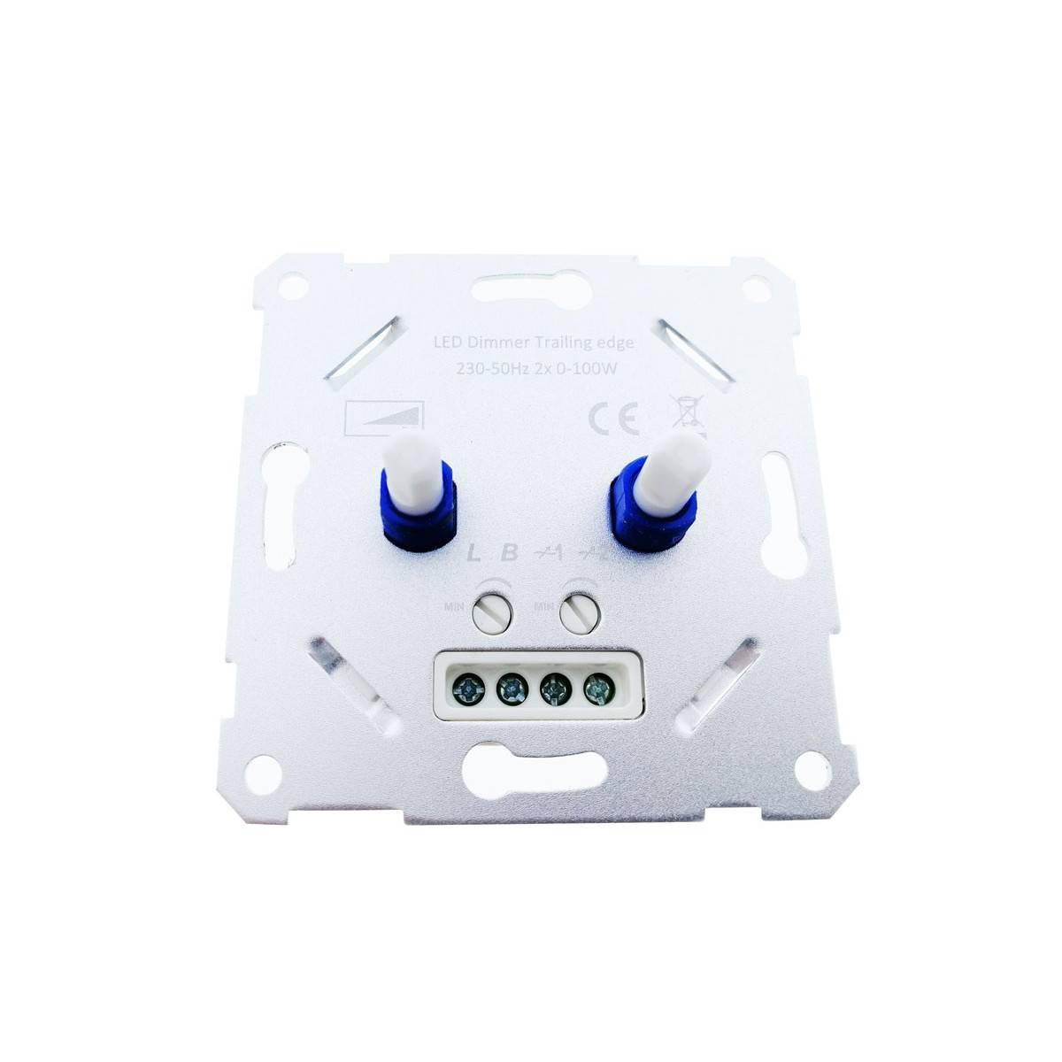 REgulador Dimmer TRIAC Dimável com 2 Canais 100W