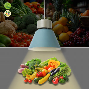 Luz LED 36W especial para frutarias e lojas de legumes - CRI95 - Driver KeGu
