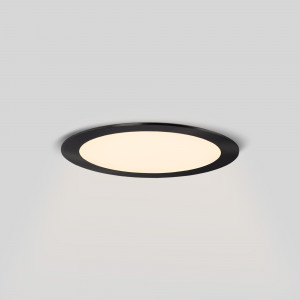 downlight led preto com luz quente