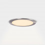 Downlight LED ultrafino 12W - CCT - Corte Ø 155mm - prateado