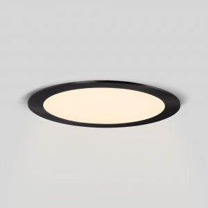 foco led  downlight cct 18W preto