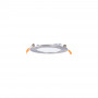 Downlight LED ultra slim 6W - CCT - Corte Ø 110mm - prata