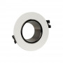 Downlight circular branco e cinzento