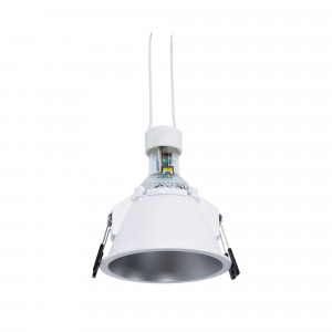 Aro downlight de embutir com ângulo fixo