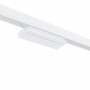 Projetor linear ajustável para trilho magnético 48V- 12W - 2800K - Chip OSRAM - UGR18 - Branco