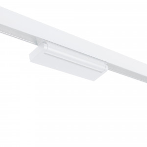 Projetor linear ajustável para trilho magnético 48V- 12W - 2800K - Chip OSRAM - UGR18 - Branco