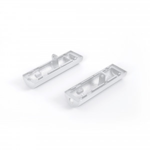 Tampa lateral para luminária linear LED SKU: B9050 | branco