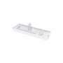 Tampa lateral para luminária linear LED SKU: B9050 | branco