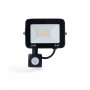 Projetor LED exterior com sensor de movimento PIR - 20W - IP65