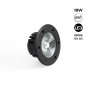 Baliza de solo LED para exterior 18W - 12V DC - IP67 - Ø15cm - 30º.