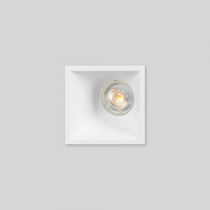 Aro downlight quadrado assimétrico de embutir - Baixo UGR - Recorte 85 x 85 mm