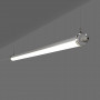 Luminária tubular à prova de água para uso industrial - 150cm - 60W - 6900lm - IP67 - IK10