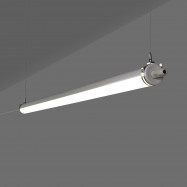 Luminária tubular à prova de água para uso industrial - 150cm - 60W - 6900lm - IP67 - IK10