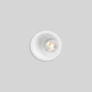 Aro downlight assimétrico redondo de embutir - Baixo UGR - Recorte Ø75mm