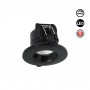 Downlight LED CCT 6W - TRIAC regulável - Ø68mm - IP65 - Preto