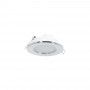 Kit Downlight LED exterior 5W - IP65 - 4000K + Anel intercambiável - TRIAC regulável - Ø68mm