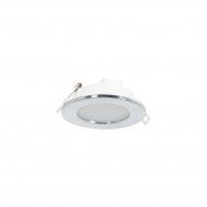 Kit Downlight LED exterior 5W - IP65 - 4000K + Anel intercambiável - TRIAC regulável - Ø68mm