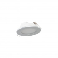 Kit Downlight LED exterior 5W - IP65 - 3000K + Anel intercambiável - TRIAC regulável - Ø68mm