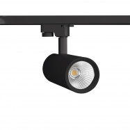 Projetor de calha monofásica LED CCT - 20W - CRI 90 - 1800 lm